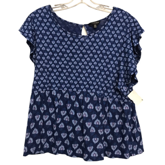 Top Ss By Lucky Brand In Blue, Size:M
