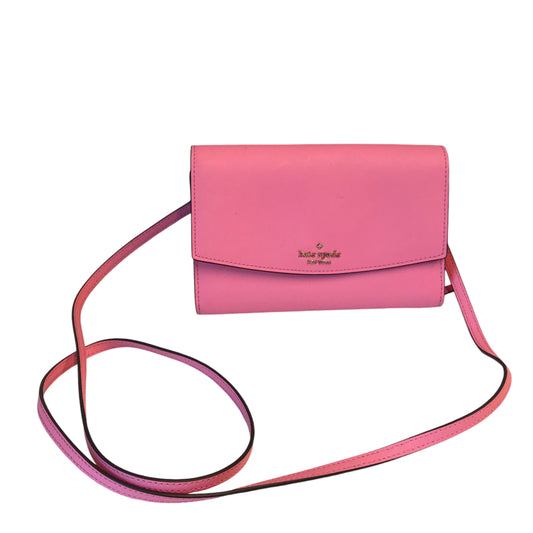 Crossbody Designer By Kate Spade In Pink, Size:Large