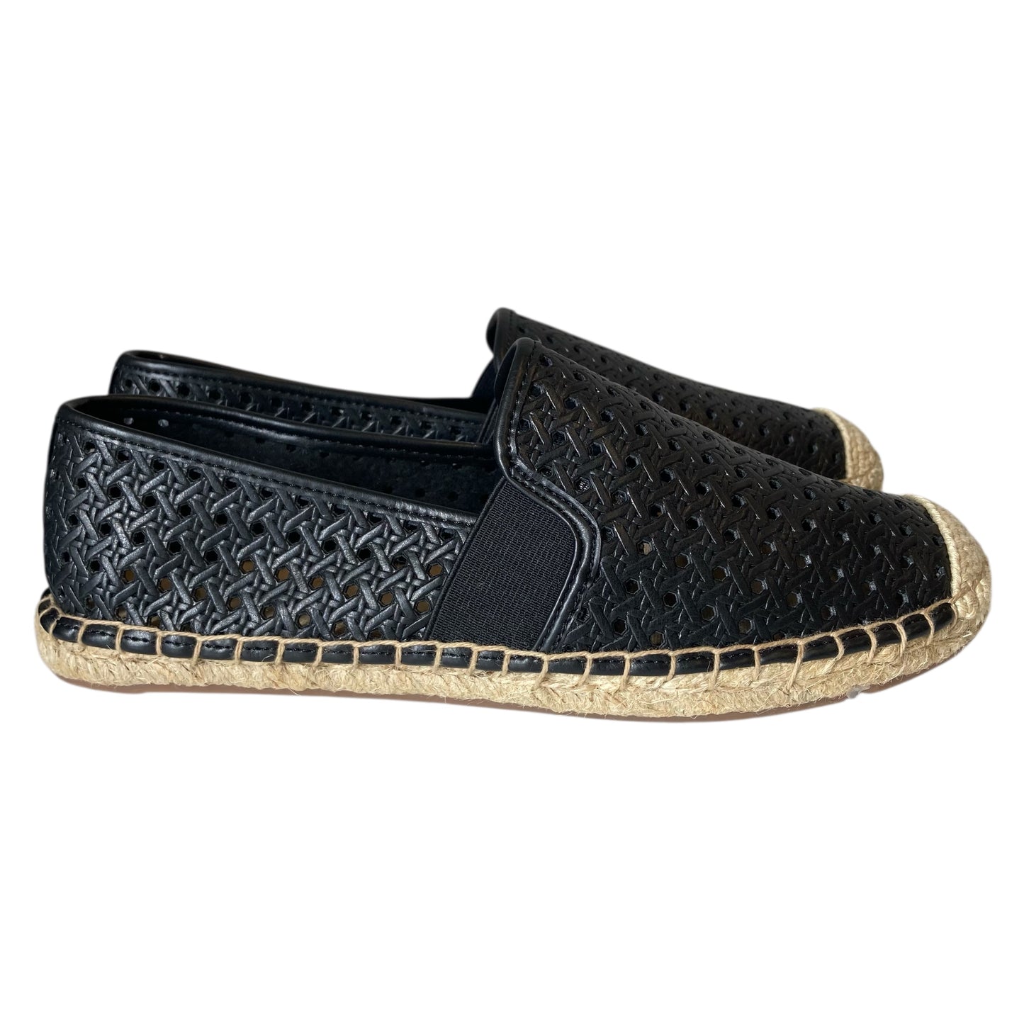 Shoes Flats By Talbots In Black & Tan, Size:6