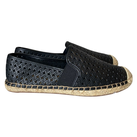Shoes Flats By Talbots In Black & Tan, Size:6