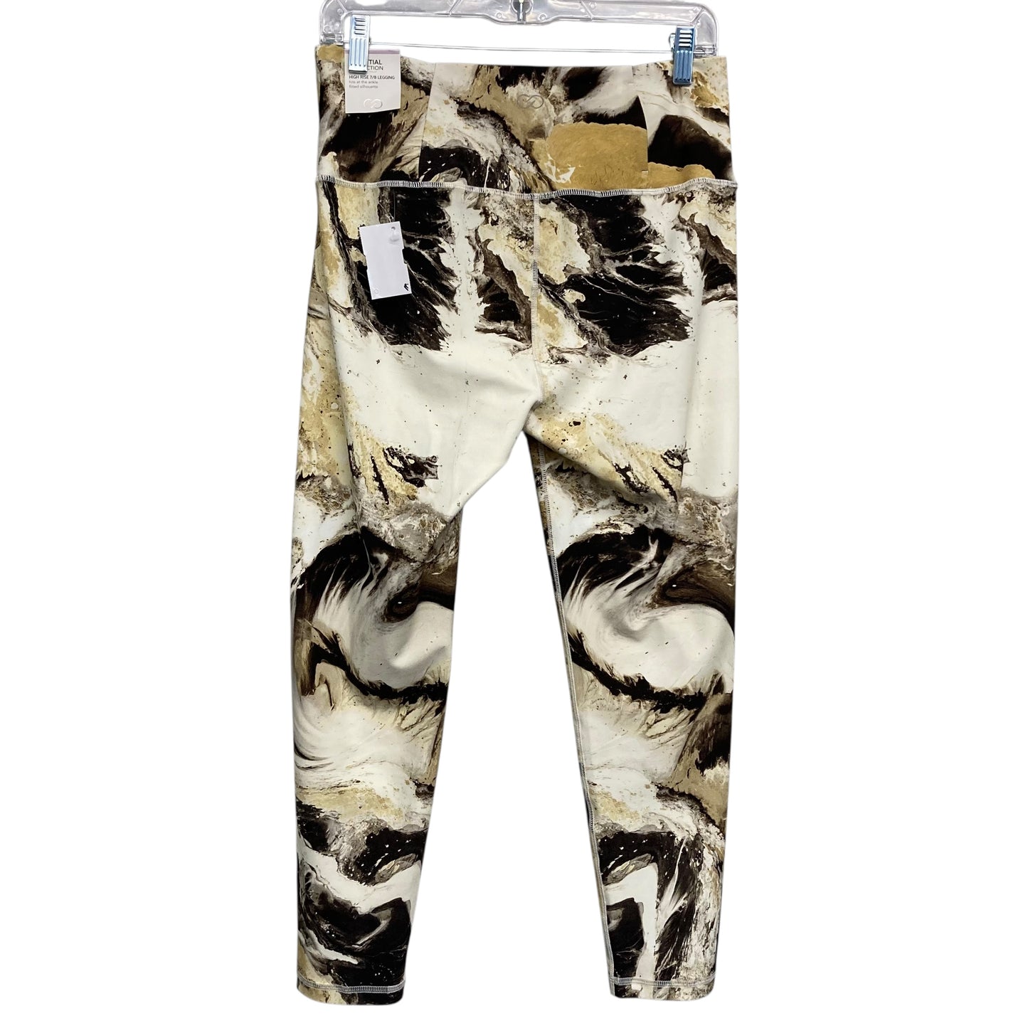 Athletic Capris By Calia In Brown & Tan, Size:L
