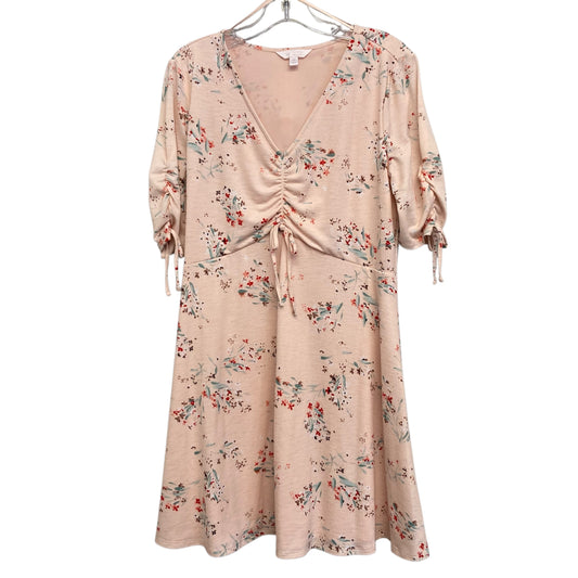 Dress Casual Midi By Lc Lauren Conrad In Peach, Size:M