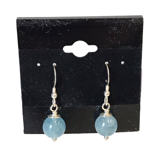 Earrings Dangle/Drop In Blue