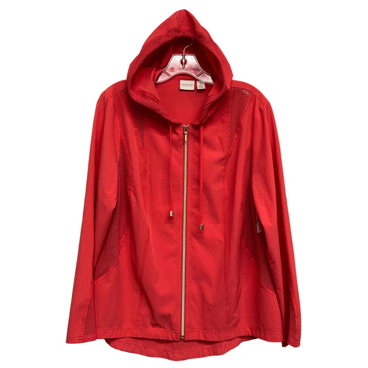 Jacket Other By Chicos In Red, Size:L