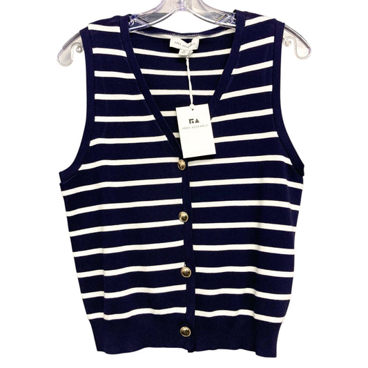 Top Sleeveless By Free Assembly In Striped Pattern, Size:M