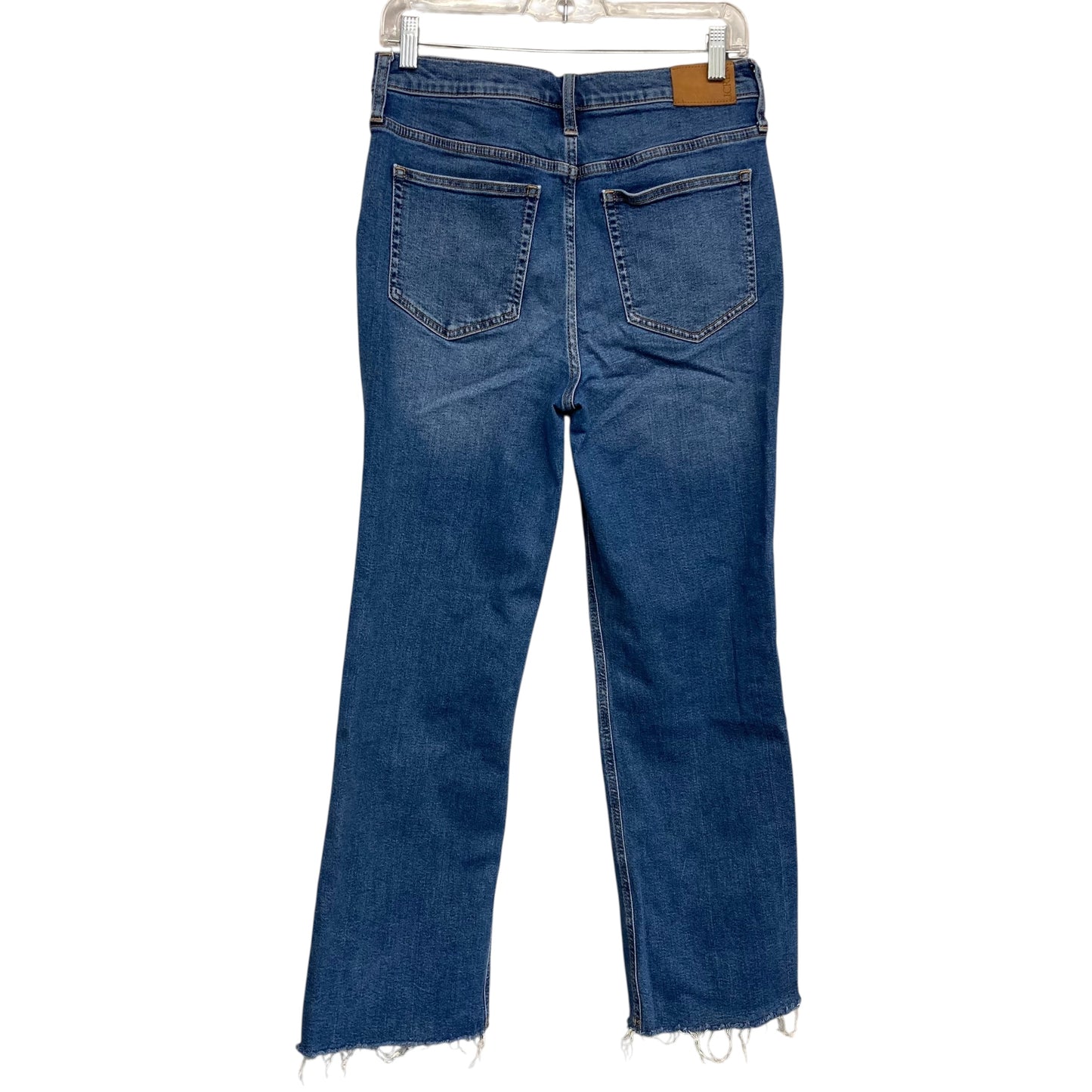 Jeans Boot Cut By J. Crew In Blue Denim, Size:8