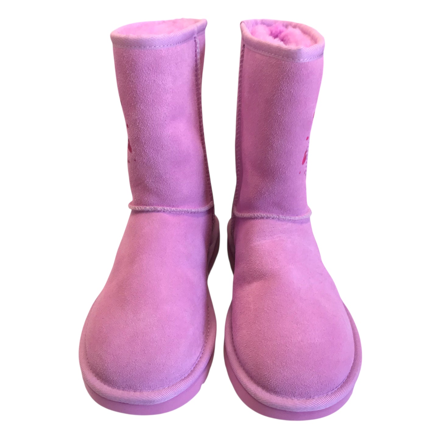 Boots Designer By Ugg In Pink, Size:5