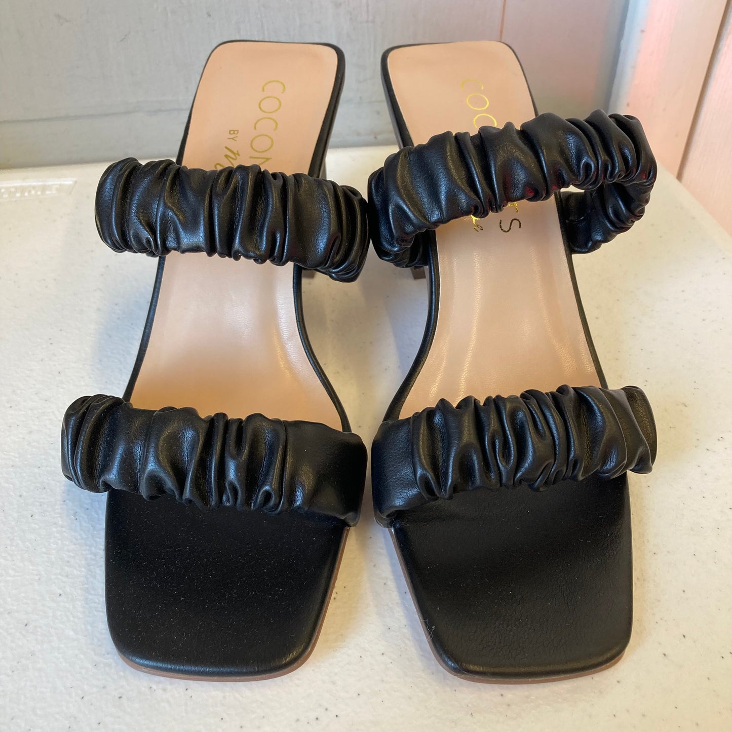 Sandals Heels Block By Matisse In Black, Size:9