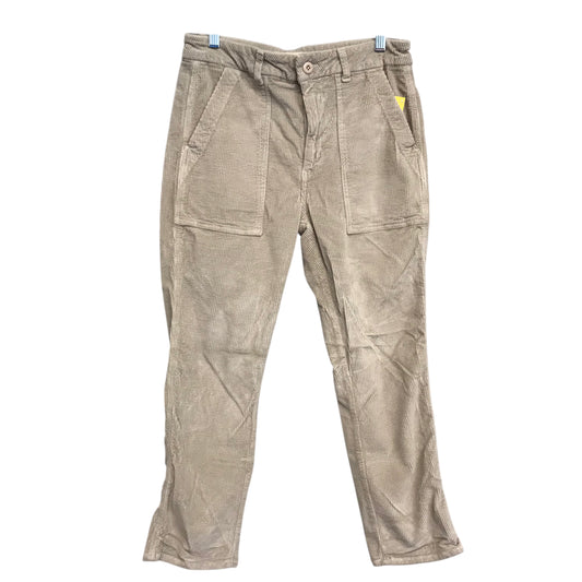Pants Corduroy By Amo In Beige, Size:6