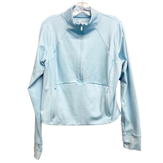 Athletic Jacket By All In Motion In Blue, Size:1X