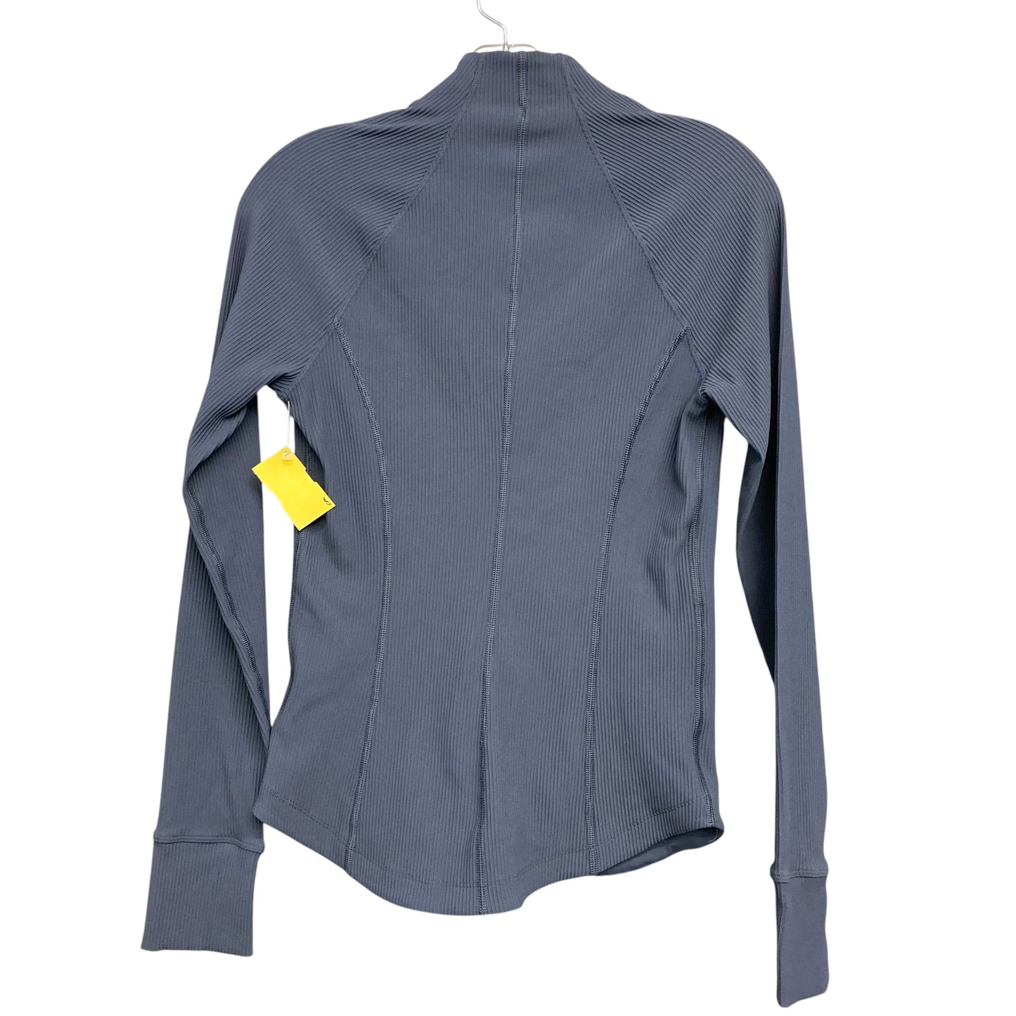 Athletic Jacket By Athleta In Slate Blue, Size:Xs