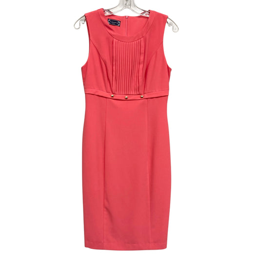 Dress Party Short By Chopin In Coral, Size:S