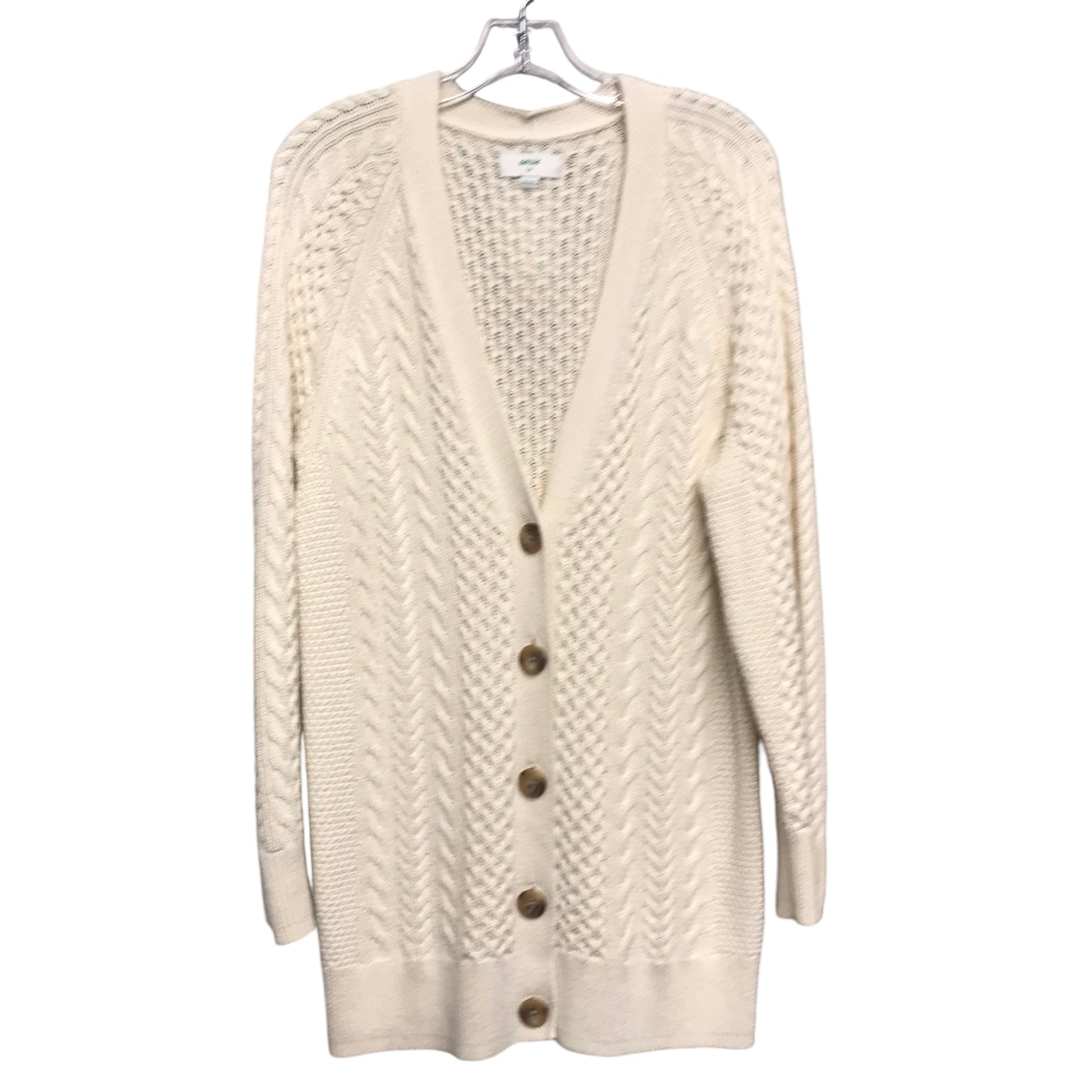 Sweater Cardigan By Aerie In Ivory, Size:S