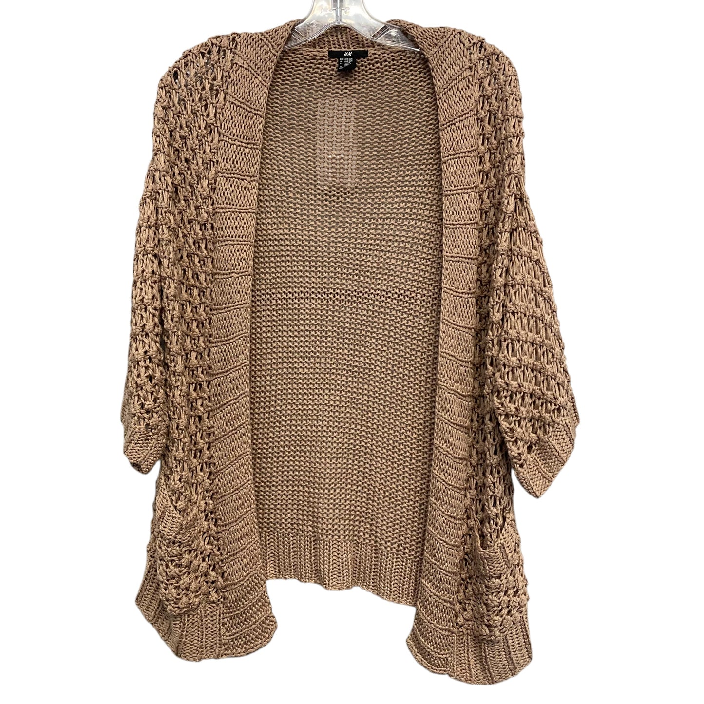 Sweater Cardigan By H&M In Brown, Size:Osfm