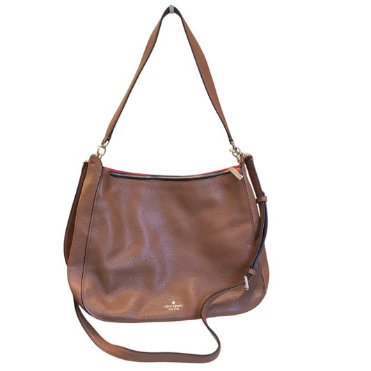 Handbag Designer By Kate Spade In Brown, Size:Large