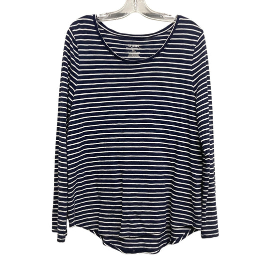 Top Ls By Chicos In Striped Pattern, Size:L