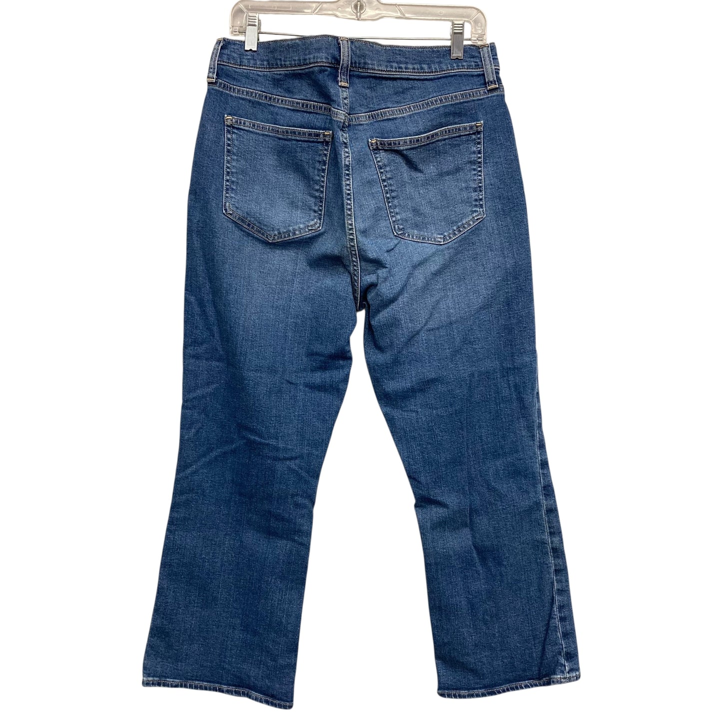 Jeans Straight By Gap In Blue Denim, Size:14