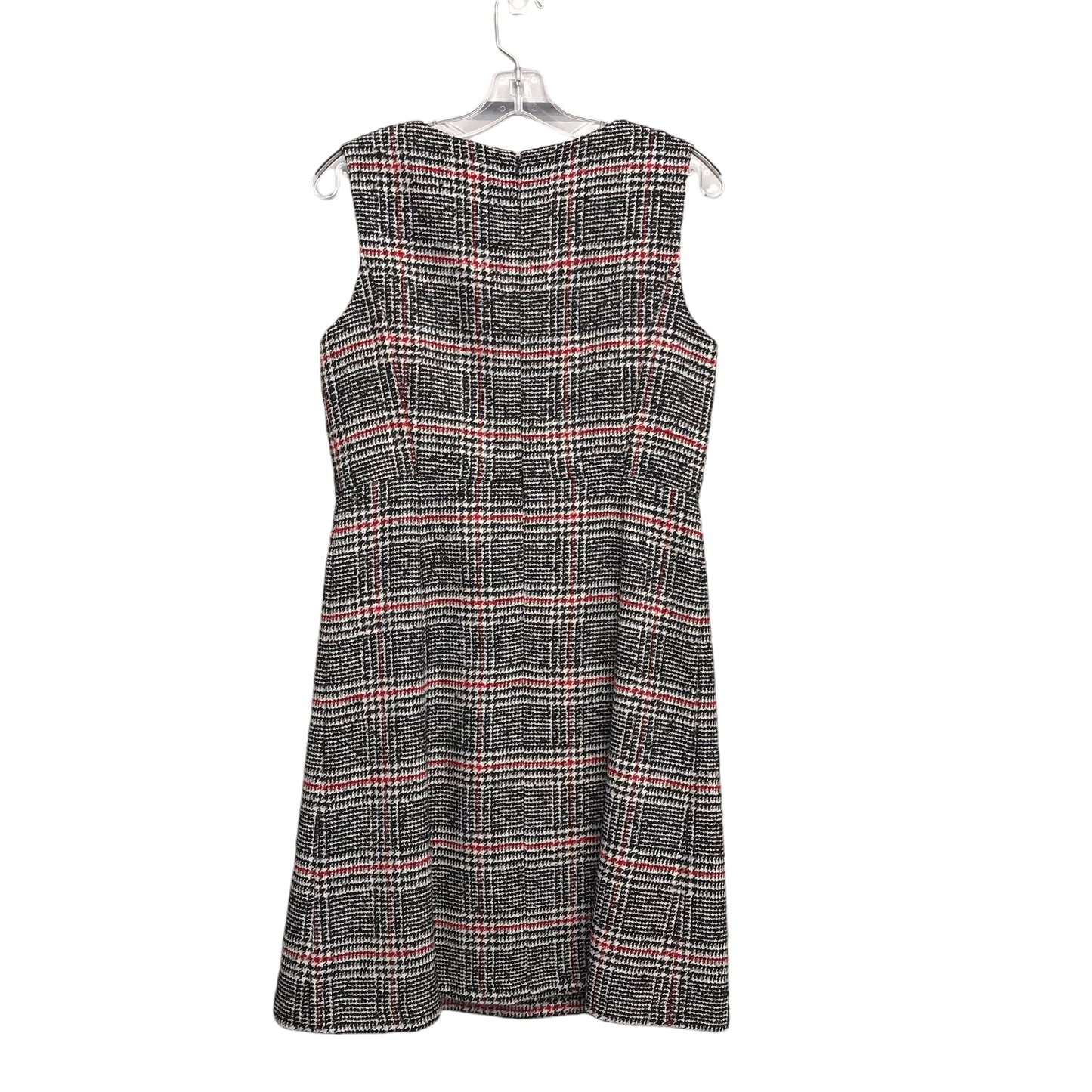 Dress Work By Talbots In Plaid Pattern, Size:Mp