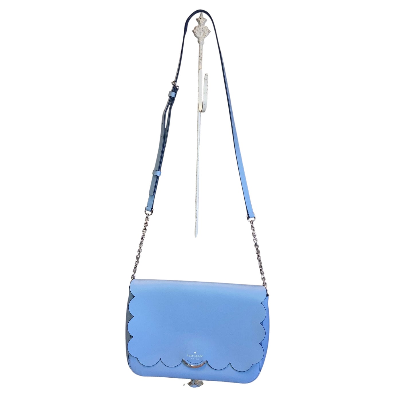 Handbag Designer By Kate Spade In Blue, Size:Small