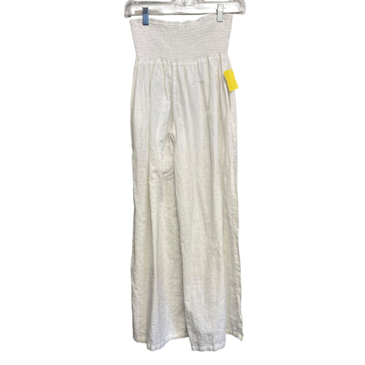 Pants Lounge In White, Size:M