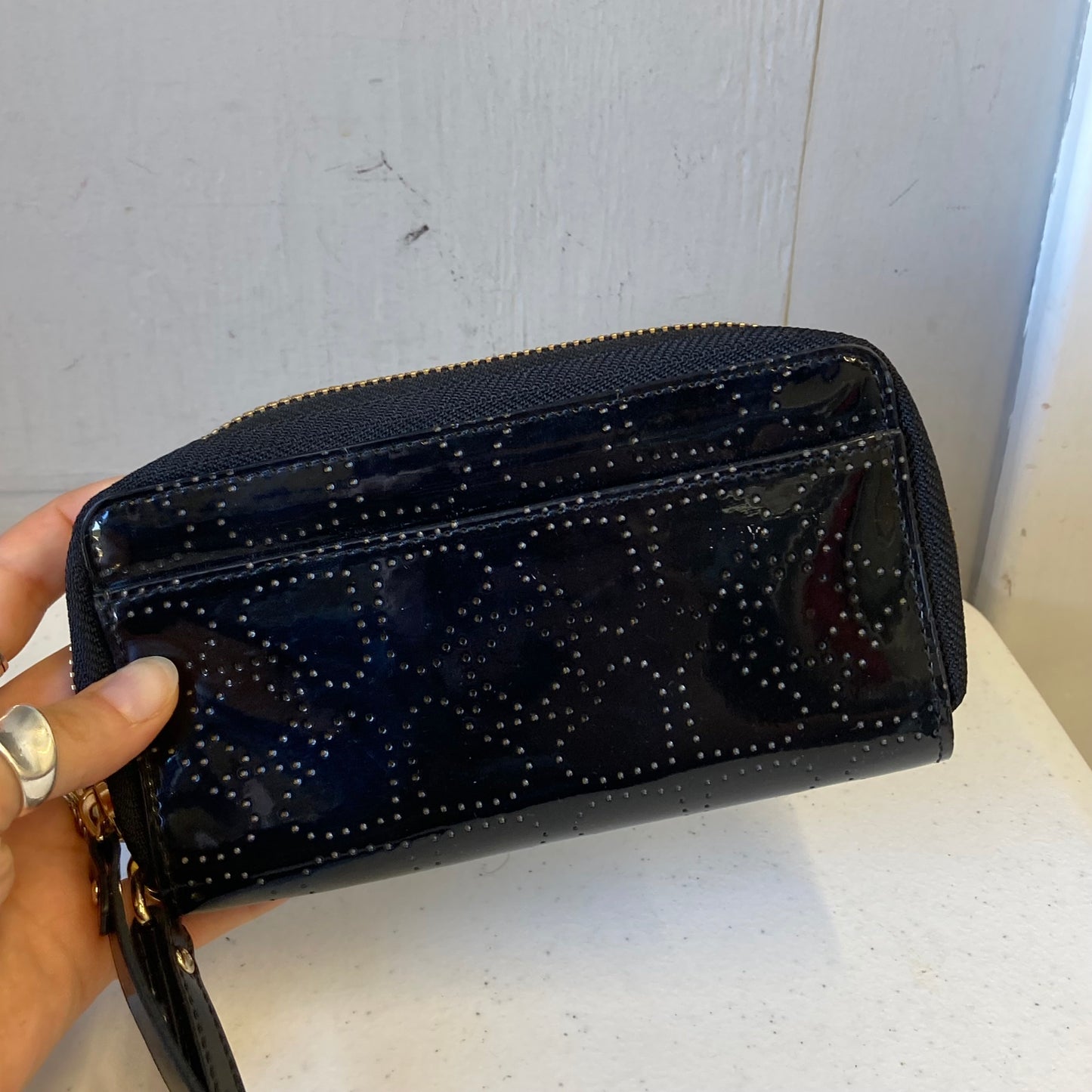 Wristlet Designer By Kate Spade In Black, Size:Small
