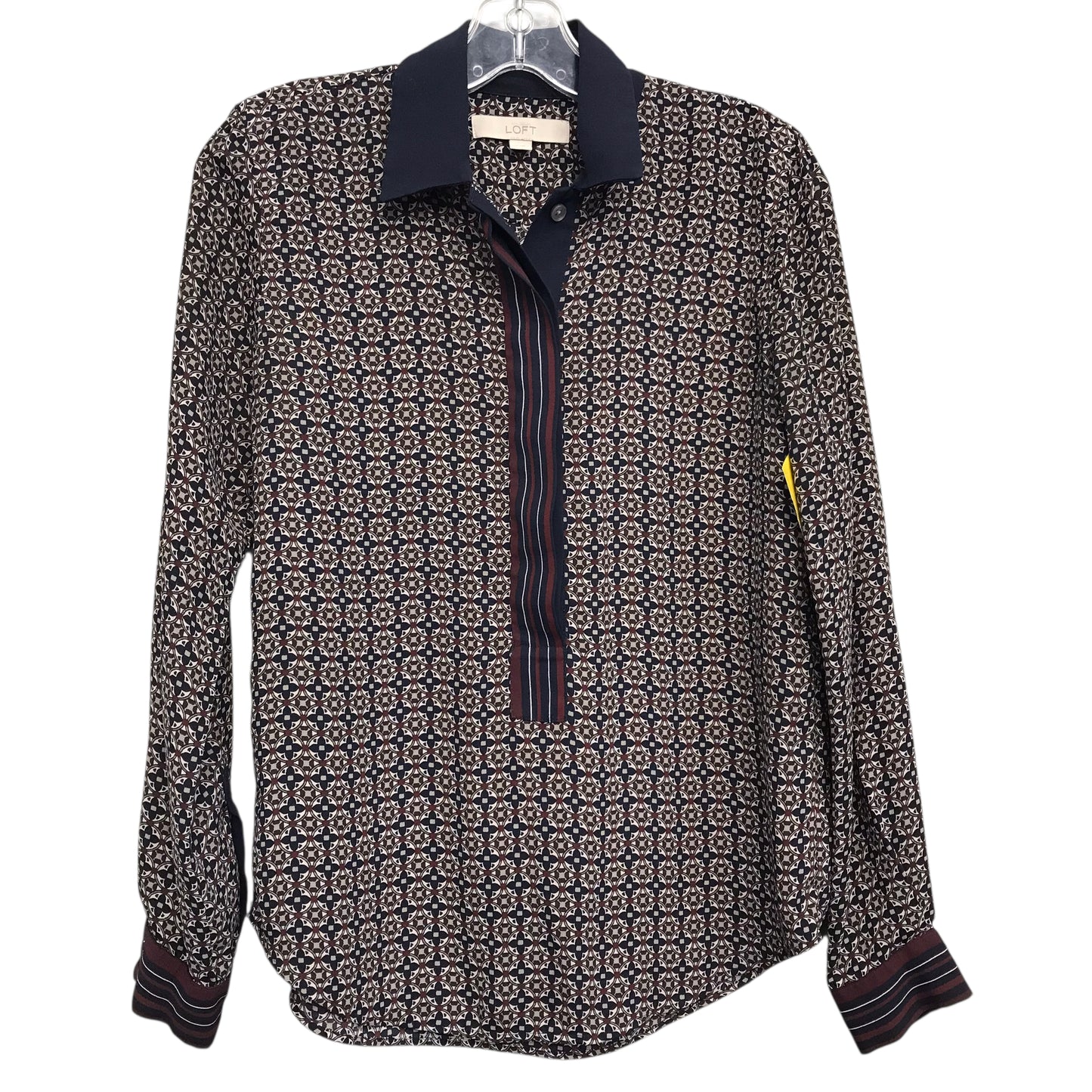 Top Ls By Loft In Blue & Red & White, Size:Xs