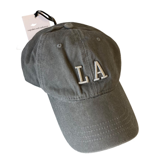 Hat Baseball Cap By Cupcakes And Cashmere In Grey
