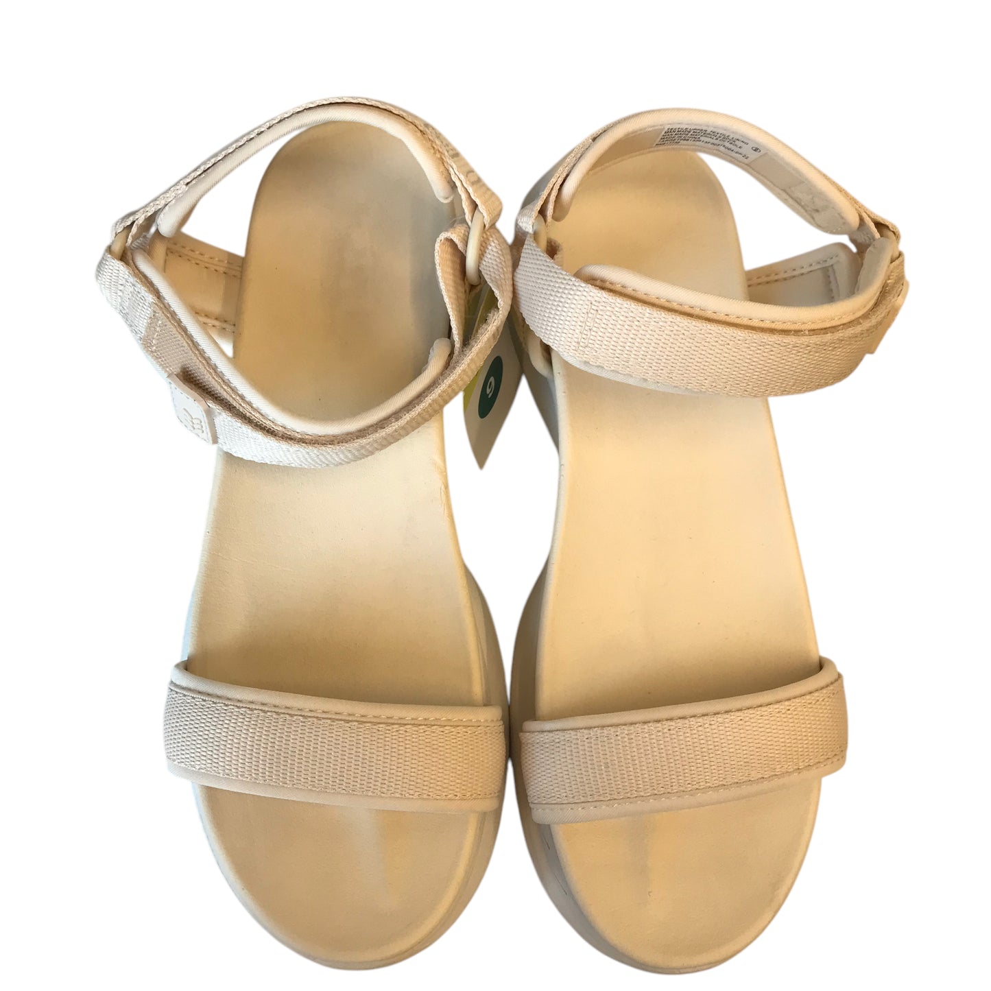 Sandals Sport By All In Motion In Cream, Size:9
