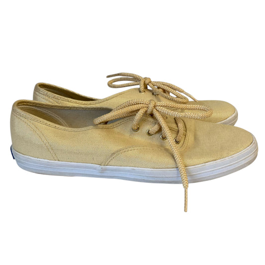 Shoes Sneakers By Keds In Gold, Size:8.5