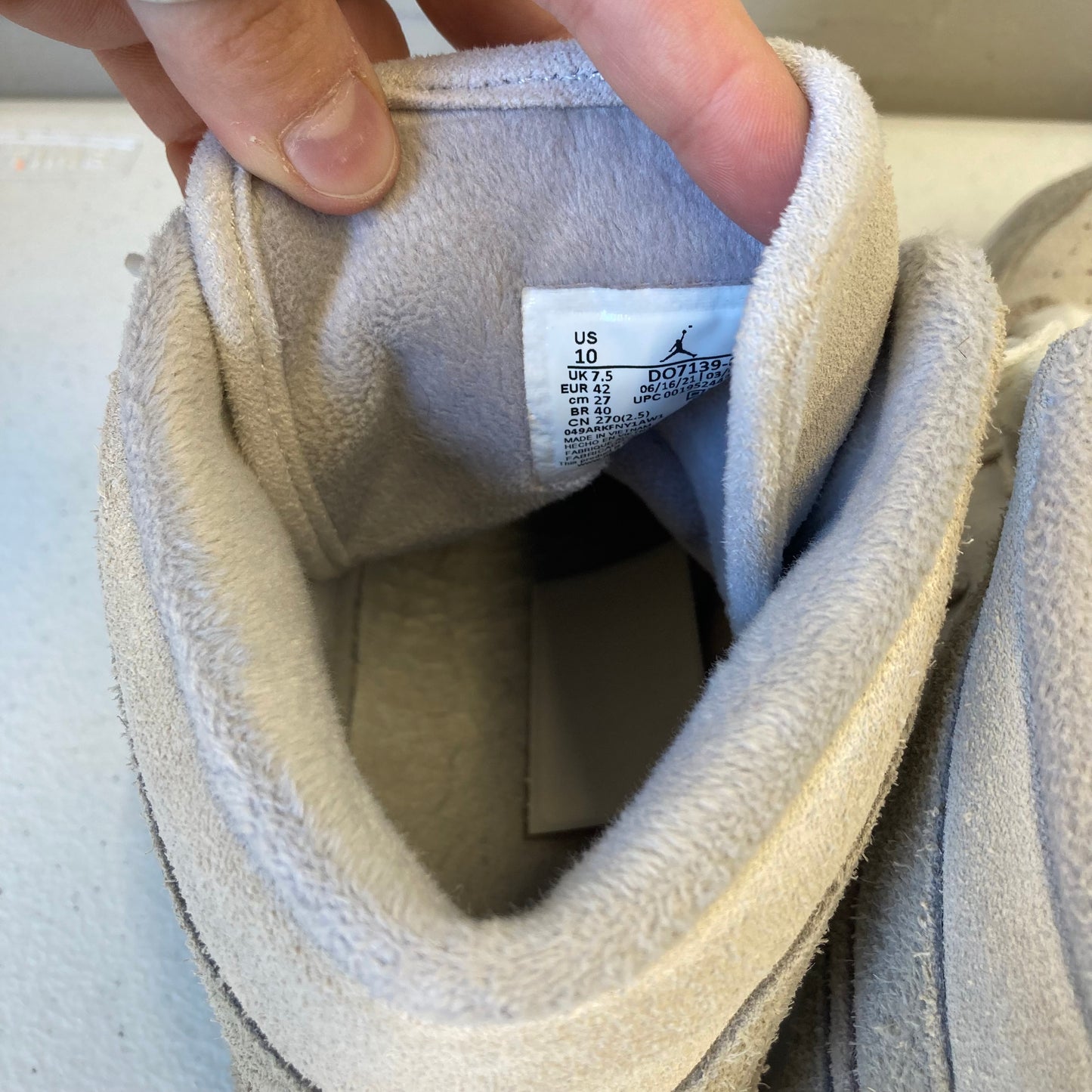 Shoes Athletic By Nike In Grey, Size:10