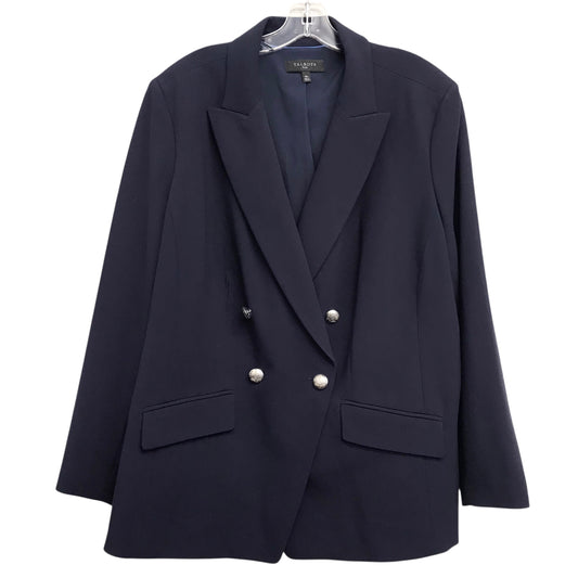 Blazer By Talbots In Navy, Size:1X