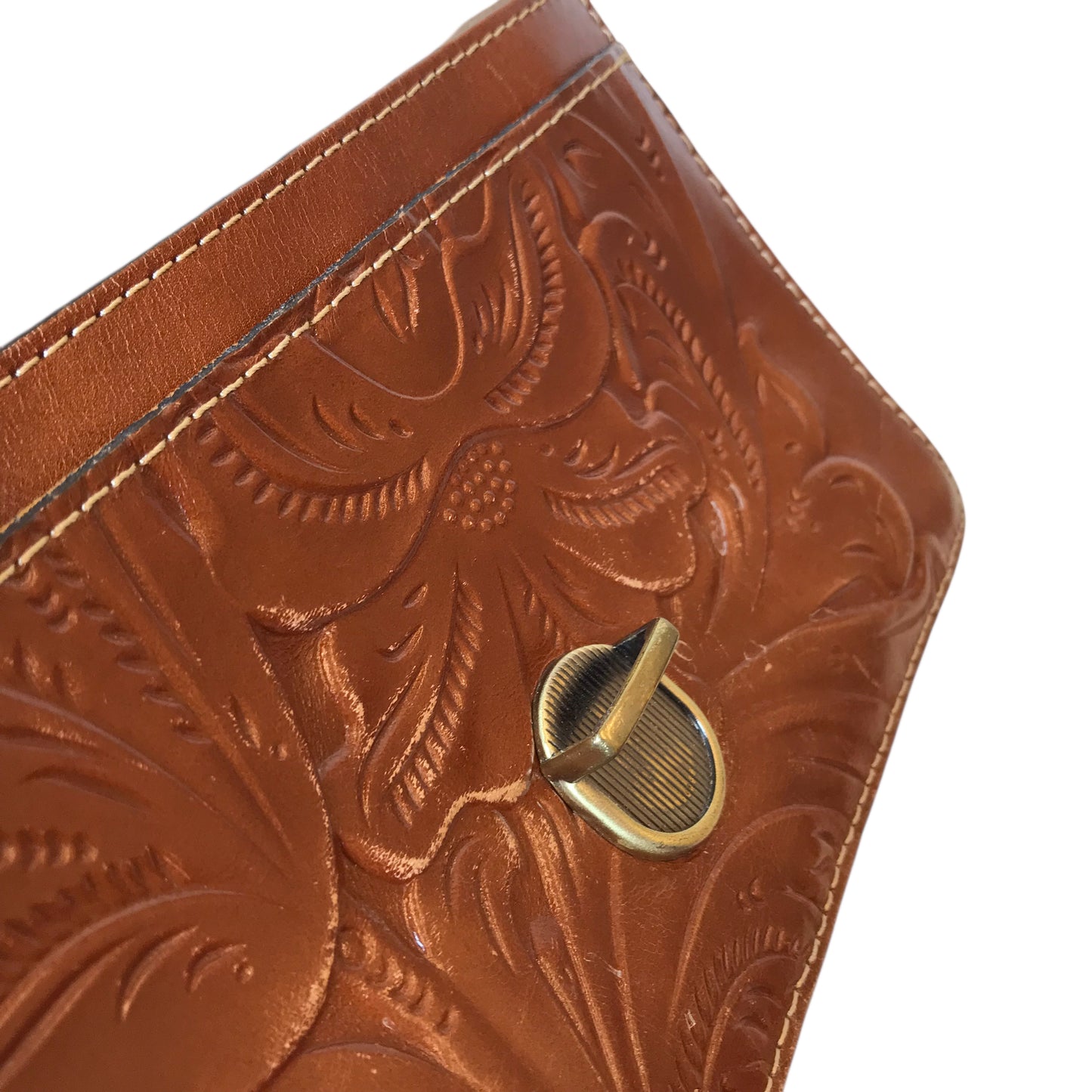 Crossbody Designer By Patricia Nash In Brown, Size:Small