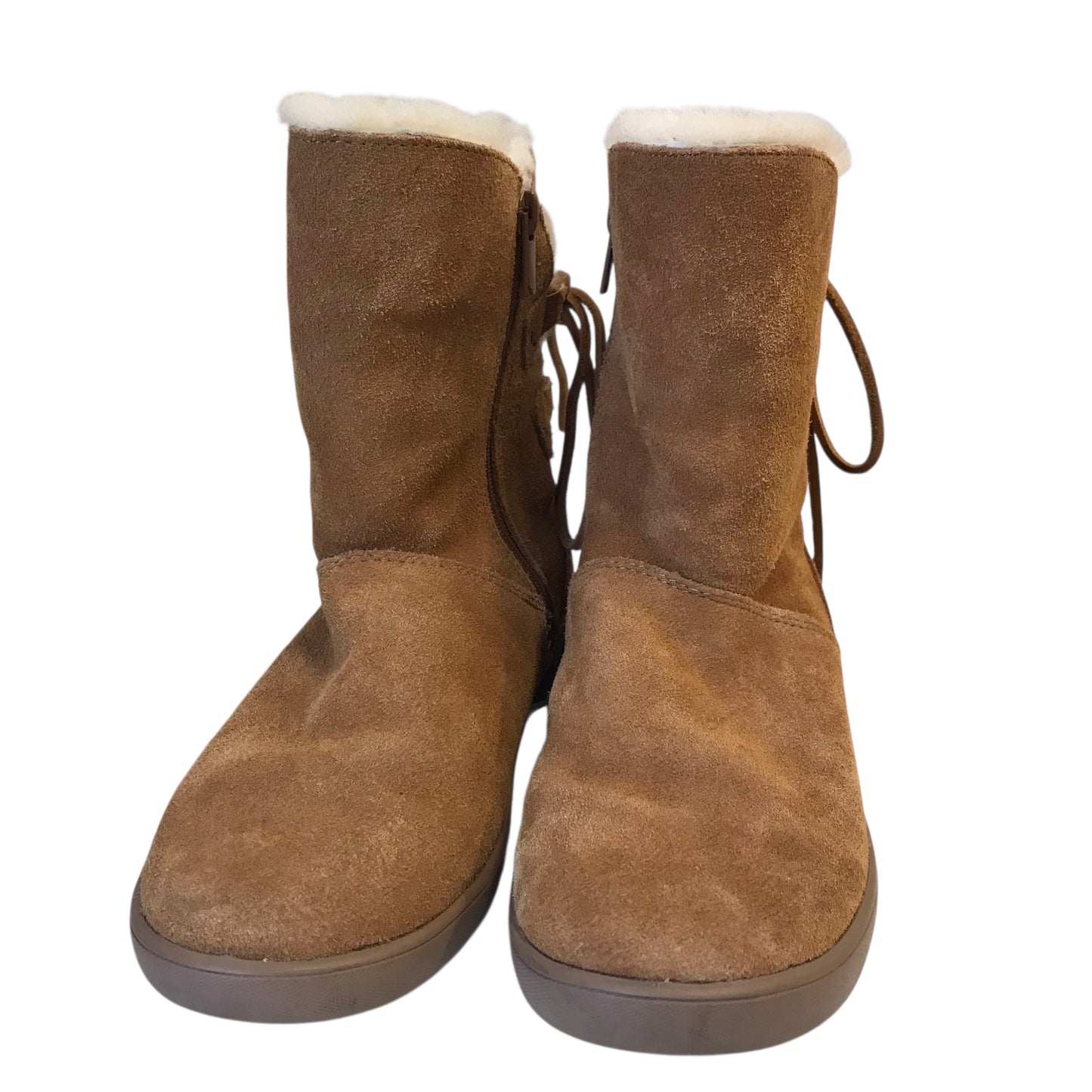 Boots Ankle Flats By Koolaburra By Ugg In Tan, Size:6