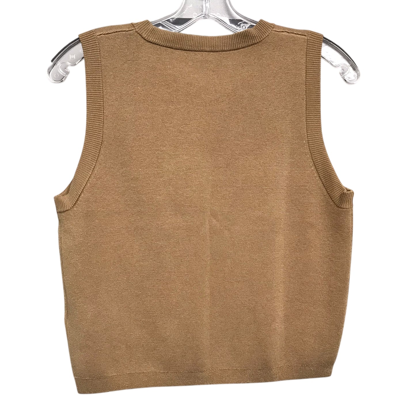 Vest Other By J. Crew In Tan, Size:S