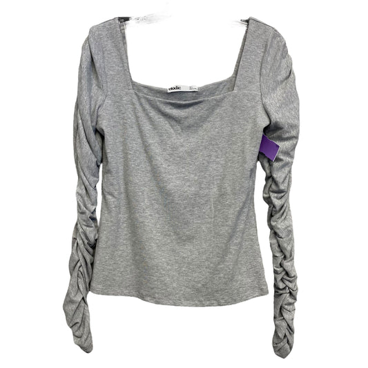 Top Ls By Elodie In Grey, Size:L