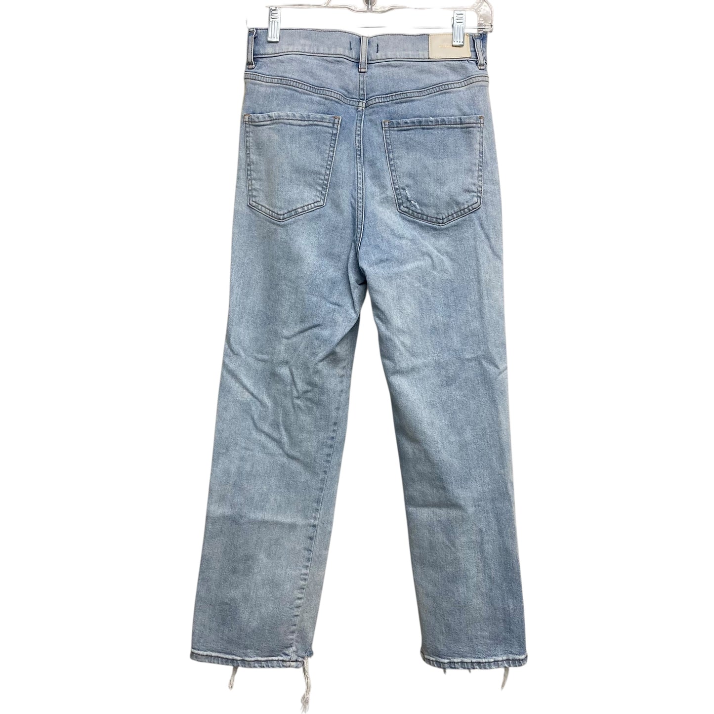 Jeans Straight By Express In Blue Denim, Size:2