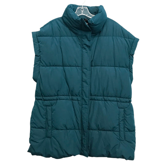 Vest Puffer & Quilted By Calia In Teal, Size:L