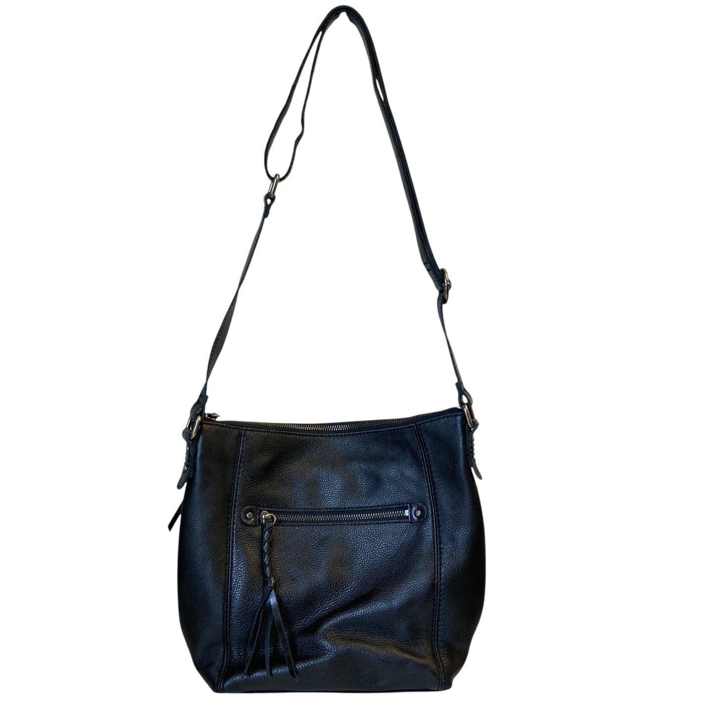 Crossbody Leather By The Sak In Black, Size:Medium