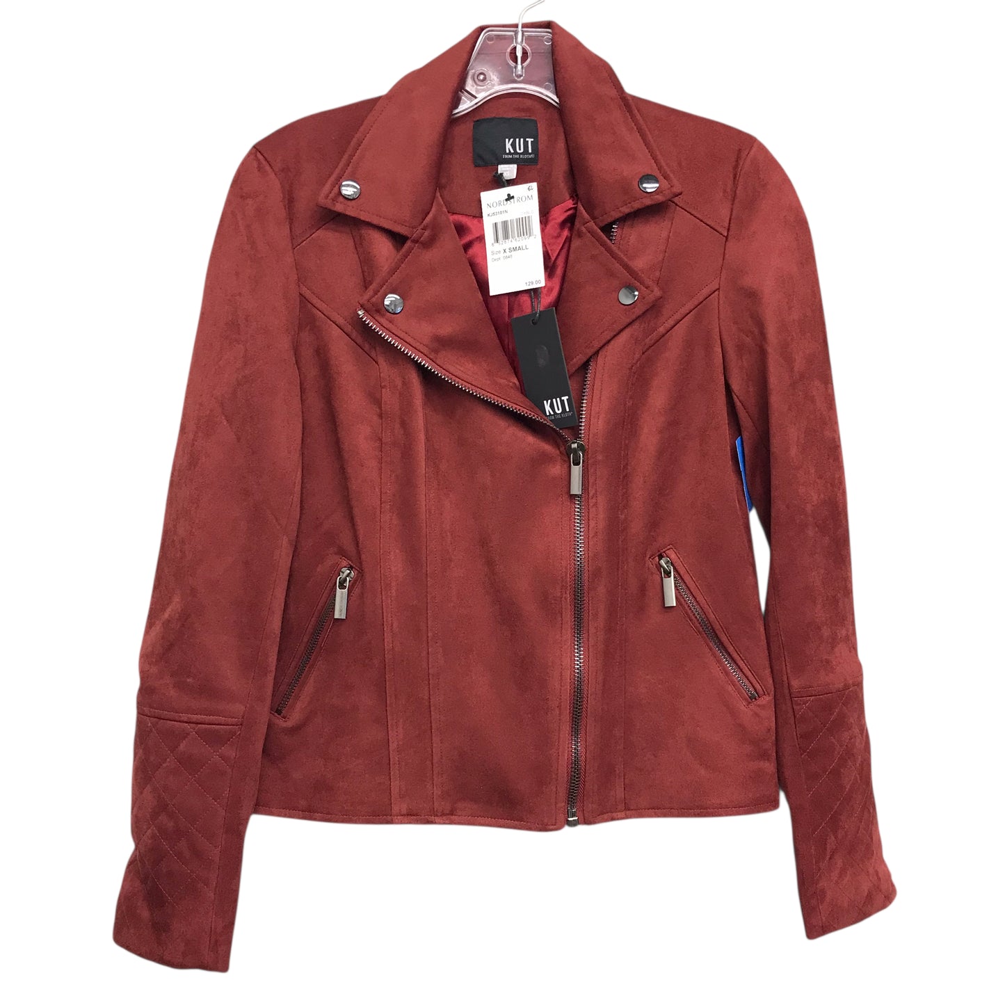 Jacket Other By Kut In Red, Size:Xs