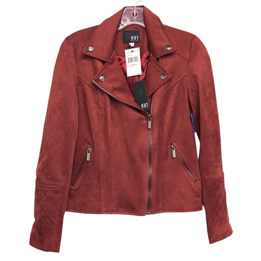 Jacket Other By Kut In Red, Size:Xs
