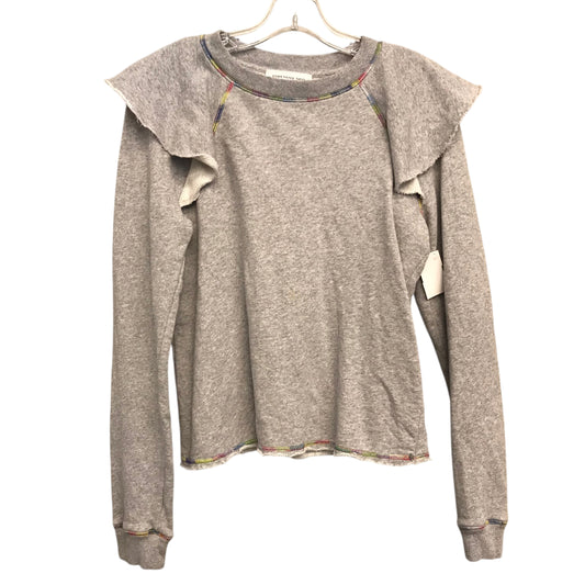 Top Ls By Something Navy In Grey, Size:Xs