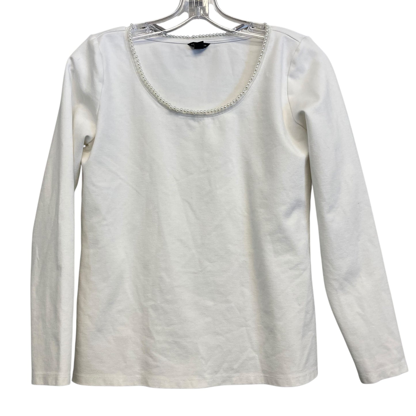 Top Ls By Ann Taylor In Cream, Size:S