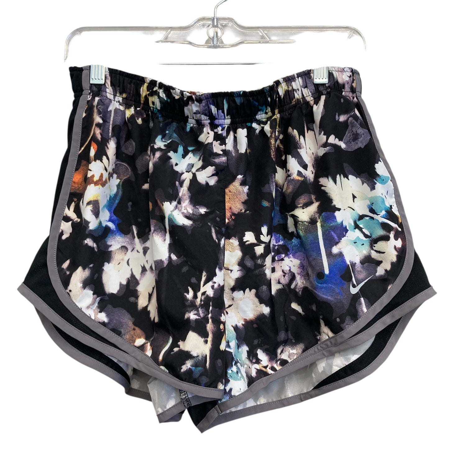 Athletic Shorts By Nike Apparel In Floral Print, Size:L