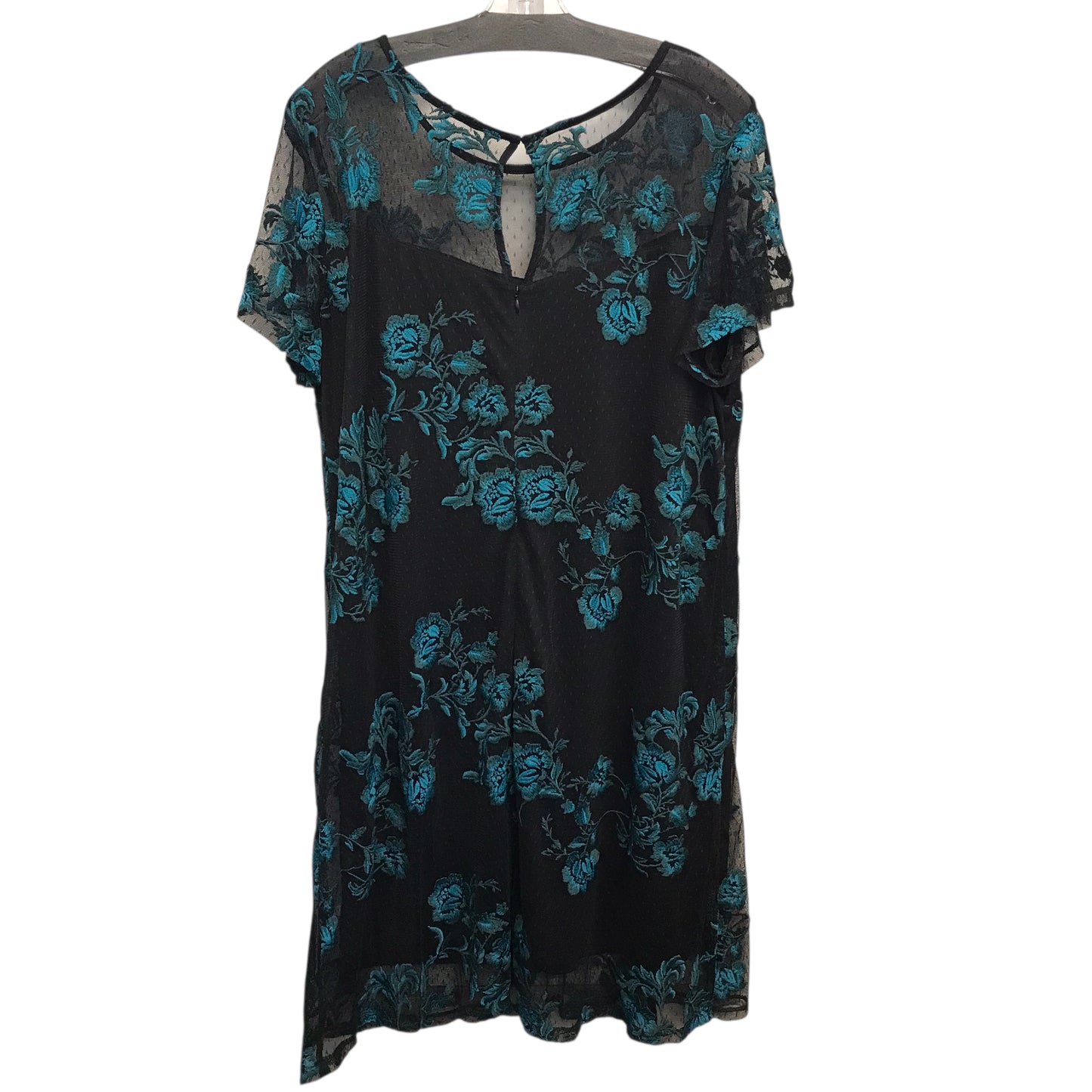 Dress Party Short By Lane Bryant In Black, Size:1X