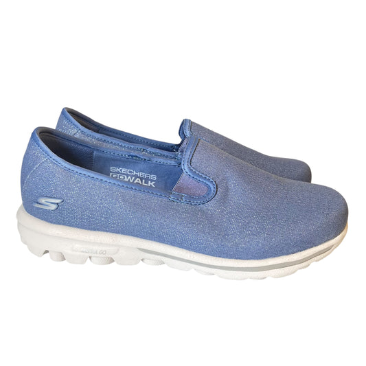 Shoes Flats By Skechers In Blue, Size:7