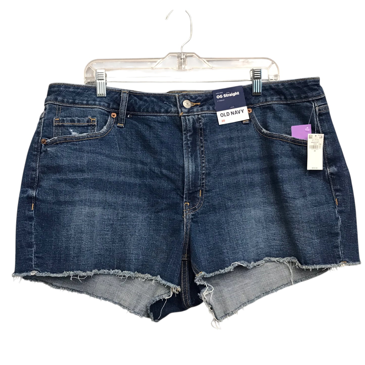 Shorts By Old Navy In Blue Denim, Size:20