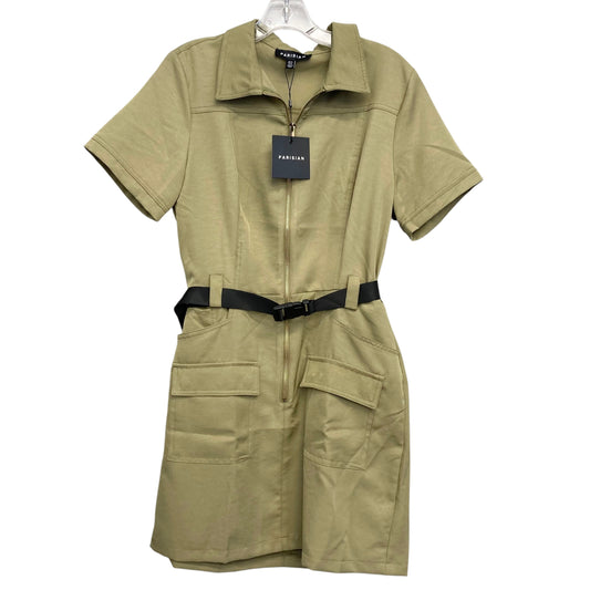 Dress Casual Short By Parisian In Khaki Green, Size:10