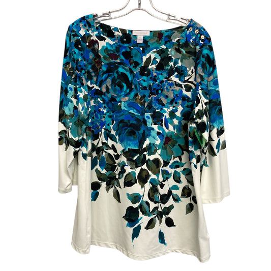 Top Ls By Charter Club In Floral Print, Size:Xl
