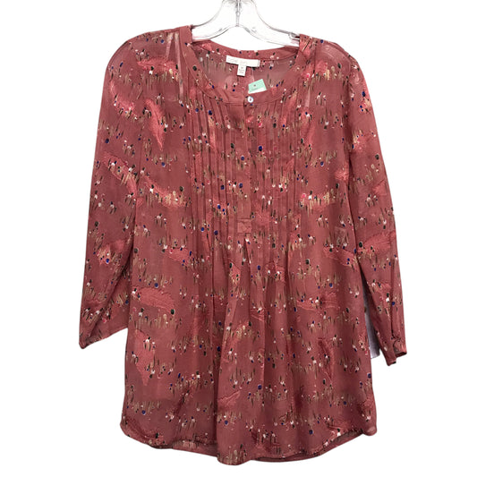 Top 2Pc Ls By Pale Sky In Mauve, Size:M