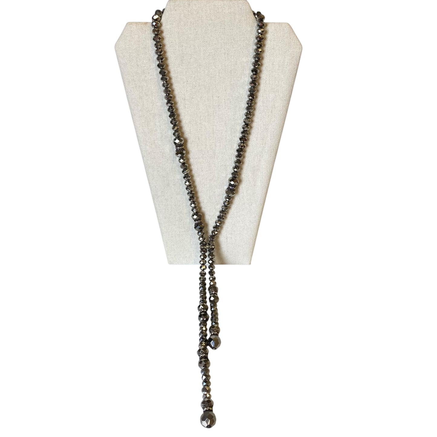 Necklace Statement By Joan Rivers In Silver